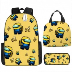 Size is onesize AMONG US backpack boys lunch bag cool big pencil case