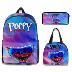 Size is onesize Poppy Playtime backpack boys lunch bag cool pencil case box