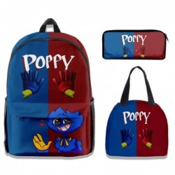 Size is onesize Poppy Playtime backpack boys lunch bag kids pencil case girls