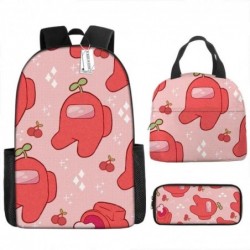 Size is onesize AMONG US backpack travel lunch bag girls pencil case girls