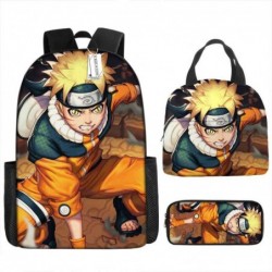 Size is onesize One Piece boys school bag lunch bag anime pencil case canvas