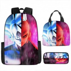 Size is onesize Dragon Ball travel backpack lunch bag anime pencil case boys