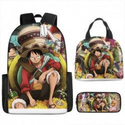 Size is onesize One Piece backpack boyz lunch bag and purse cute pencil case