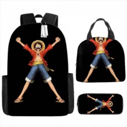 Size is onesize One Piece outdoor backpack lunch box kids big pencil case