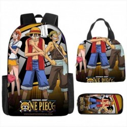 Size is onesize One Piece travel backpack lunch bag for kids pencil case bag