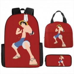 Size is onesize One Piece boys school bag lunch box girls cute pencil case