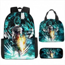 Size is onesize Dragon Ball backpack boyz girls lunch bag pencil case kit