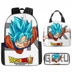 Size is onesize Dragon Ball backpack boys lunch box kids pencil case big