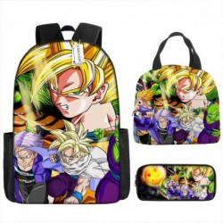 Size is onesize Dragon Ball backpack travel lunch bag kids girls pencil case