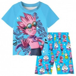 Size is 2T-3T(100cm) Boys Dragon Ball Pajamas Short Sleeve two-piece Pajamas