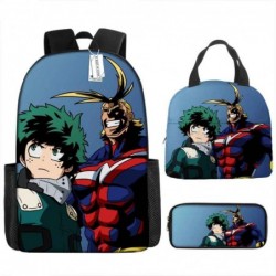 Size is onesize My Hero Academia school bags for boys lunch bag backpack