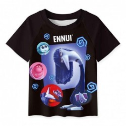 Size is 2T-3T(100cm) for Girls' Inside Out 2 ennui two-piece Pajamas Short Sleeve Pajamas