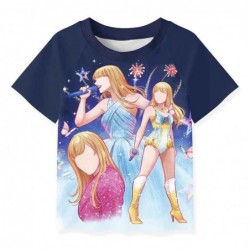 Size is 2T-3T(100cm) For Girls Singer Taylor Swift two-piece Pajamas Short Sleeve Pajamas