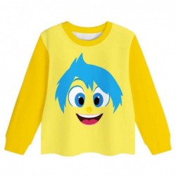 Size is 2T-3T(100cm) For kids Joy Inside Out 2 Pajamas Long Sleeve two-piece Pajamas