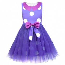 Size is 4T-5T(110cm) Girls' Envy Inside Out 2 Sleeveless tutu dress birthday Costumes with mask