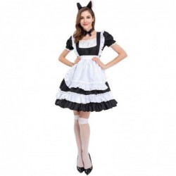 Size is M New catwoman cosplay outfit Sexy Lolita dress Cute maid anime