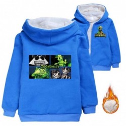 Size is 3T-4T(110cm) Winter coat ZOONOMALY Monster fleece lined Hoodies for kids Sweatshirts