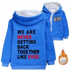 Size is 3T-4T(110cm) Girls'Winter coat taylor swift fleece lined Zipper Front Hoodies