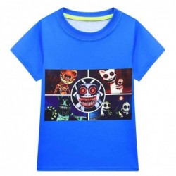 Size is 3T-4T(110cm) for boys kids' Zoonomaly Monster T-shirt Long ears 1 Piece Short Sleeves