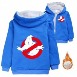 Size is 3T-4T(110cm) kids' Winter coat ghostbusters 2-piece Hoodies fleece lined Zipper Front