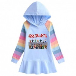 Size is 1T-2T(90cm) hoodie anime Roblox Fall sports long-sleeved peplum dress