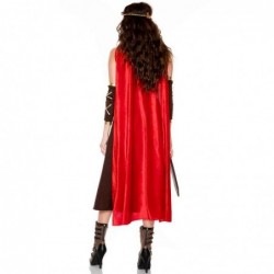 Size is S Gladiator Costume Halloween For Women sexy cool dress with Cloak