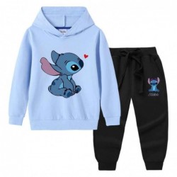 Size is 1T-2T(90cm) hoodie jersey Stitch pullover casual loose two piece set