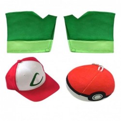 Size is 5T-6T(120cm) kids' Ash Ketchum Pokemon Costumes sets Halloween