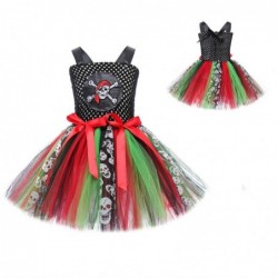 Size is S 2T-3T(100cm) Girls' Pirate tutu Costumes Halloween birthday dress with Hair band