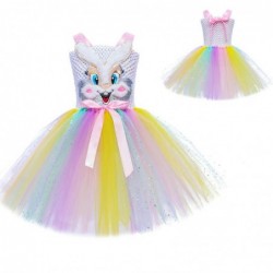 Size is S 2T-3T(100cm) Girls' Rabbit tutu Costumes Halloween birthday dress with Hair band