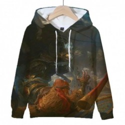 Size is S Black Myth Wukong Hoodies Long Sleeve Large size Adult or kids