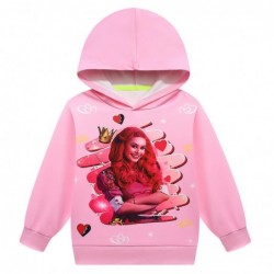 Size is 3T-4T(110cm) For Toddler girls Descendants 4 Hoodies Long Sleeve