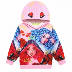 Size is 3T-4T(110cm) For kids Descendants 4 girls print Hoodies Long Sleeve