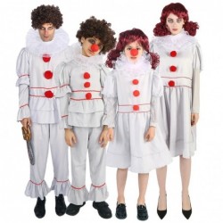 family halloween costumes for 5 movie cos IT horror clown...