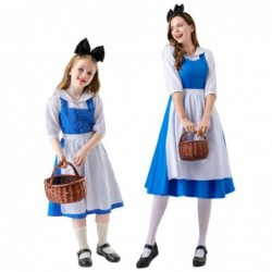 Mommy Me Alice blue dress Costumes for Halloween