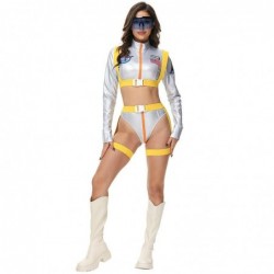 Size is S Adult sexy Woman Astronaut uniform Costumes Halloween