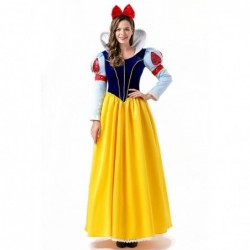 Size is S Adult Woman Snow White dress Costumes with Cloak for Halloween