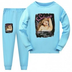 Size is 2T-3T(100cm) girls Sabrina Carpenter Pajamas Long Sleeve 2-piece Costumes