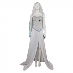 Size is S For Adult couple Corpse Bride Victor and Emily Costumes Halloween