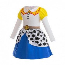 Size is 2t-3t(100cm) Toddler Girls' Toy Story 2 Jessie dress Costumes Halloween birthday Outfits