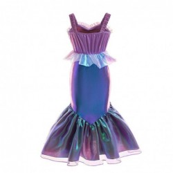 Size is 2t-3t(100cm) Toddler Girls' Halter mermaid dress birthday Outfits Halloween Costumes