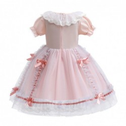 Size is 1tt(70cm) Toddler Girls' lolita Short Sleeve dress birthday Outfits Halloween Costumes