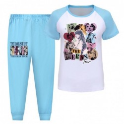 Size is 2t-3t(100cm) For girls taylor swift summer Pajamas short Sleeve 2-piece