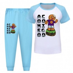 Size is 2t-3t(100cm) For girls oneblock summer Pajamas short Sleeve 2-piece