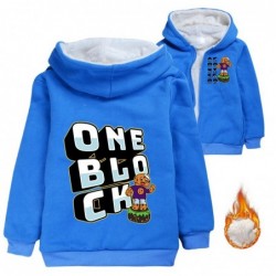 Size is 3t-4t(110cm) oneblock Winter coat Girls' fleece lined Zipper Front Hoodies