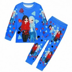 Size is 3t-4t(110cm) Descendants 4 Red And Chloe Pajamas For girls 7-8T long Sleeve 2-piece