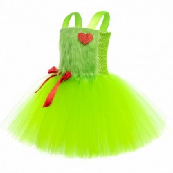 Size is S 2t-3t Toddler Girls' The Grinch green tutu Costumes Halloween birthday dress